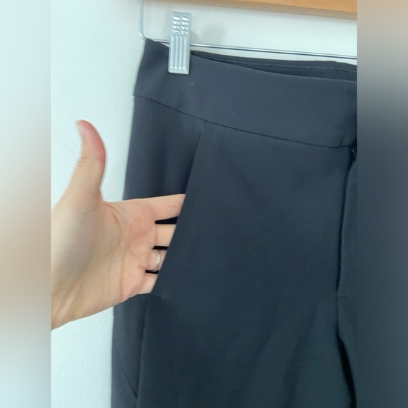 Athleta Stellar FLARE Trouser Pant Size 2 Black - Picture 6 of 8